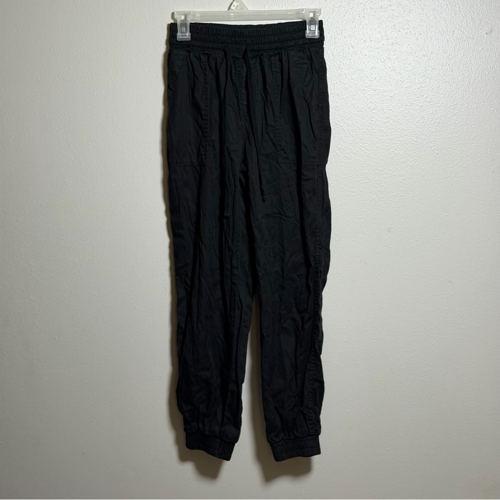 A New Day Womenβ Elastic Waist Pull On Black Pants Joggers size XS